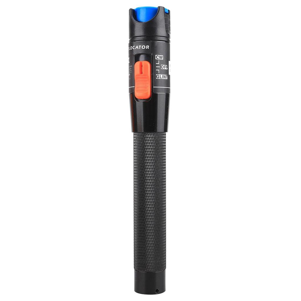 5mW Fiber Optic Red Light Fault Detector Pen with Pigtail Patch Cord, 5 Km Range