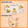 Easter Cartoon Chick Butterfly Flower Wall Sticker Kids Room Holiday Wall Decoration Self-Adhesive
