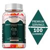 Gomas premium de higiene feminina equilibrantes que apoiam o equilíbrio da flora vaginal e aumentam a imunidade; vegano.