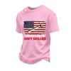 Men's Loose Fit Casual Short Sleeve T-Shirt Labor Day Graphic Print Crew Neck Cotton Blend Top for Everyday Wear