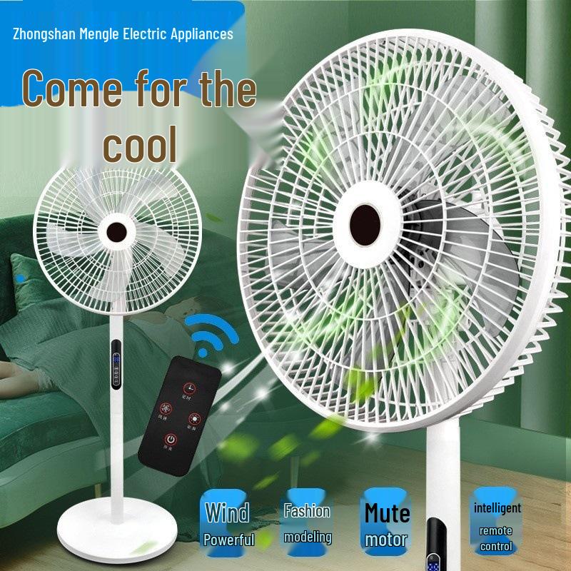 16-inch Huishoudelijke Vloerventilator, Grote Windkracht, Laag Geluidsniveau, Verticale Oscillatie, Elektrische Ventilator Model