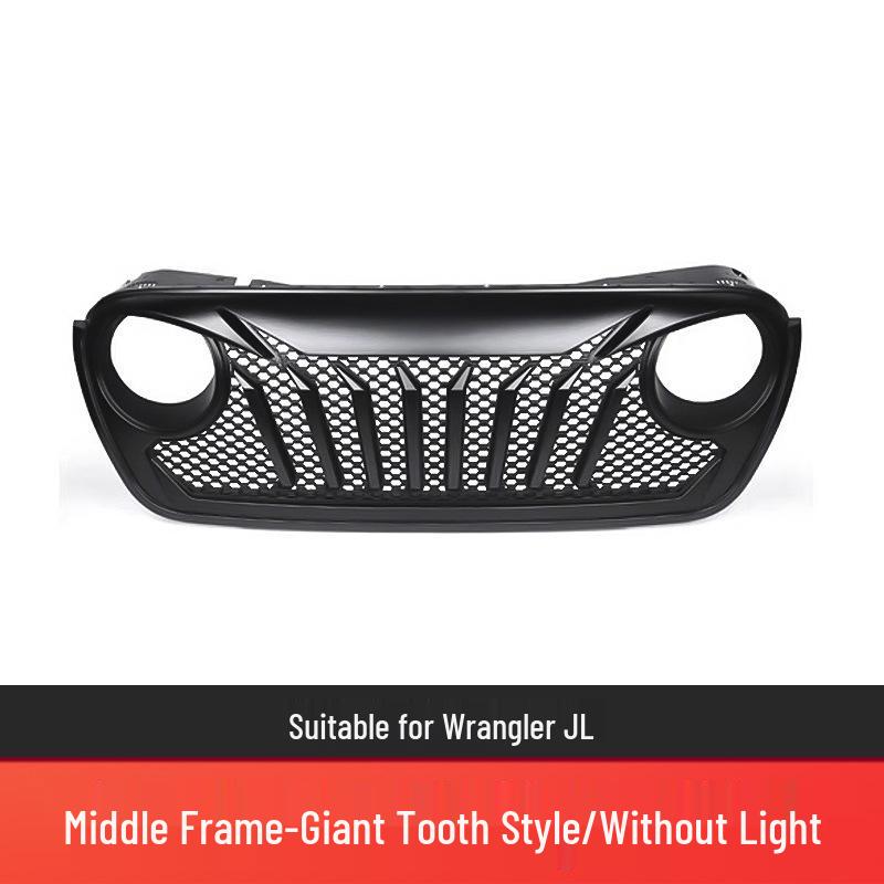 Naštvaná mřížka se světly pro 07-23 Wrangler, Renegade, Gladiator Přední úprava