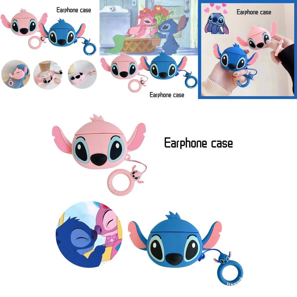 Cartoon Silicone Protective Case For Airpods I9/i11/i12/inpods12 Anti-drop And Portable