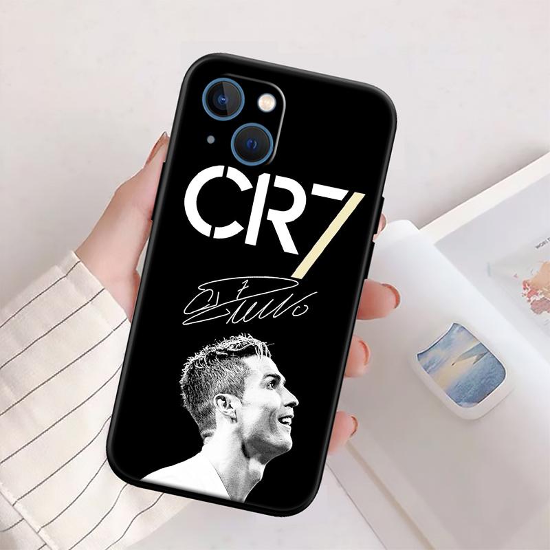 C-Cr7 New High-End Shell Phone Case for iPhone 16 15 14 13 12 Pro Max Plus Mini iPhone 13