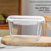 RuHan Large Capacity Microwave-Safe Glass Food Container