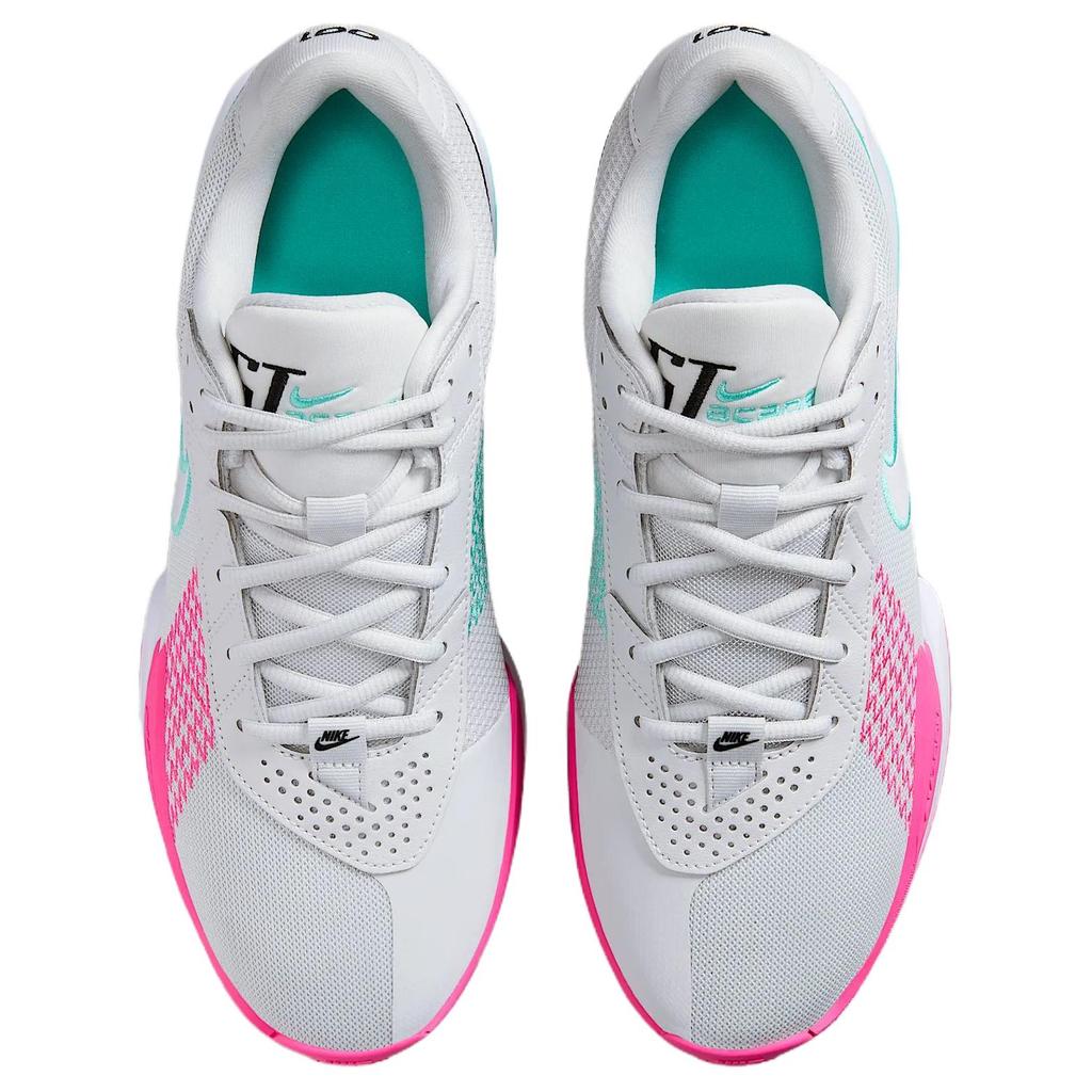 Nike Air Zoom GT Cut Academy Photon Dust Pink Blast Tyrkysová Pánské Tenisky Šedá Dynamická-Tyrkysová Bílá FB2599-010