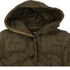 mizuiro ind Hooded Quilted coat M Khaki green Women Used