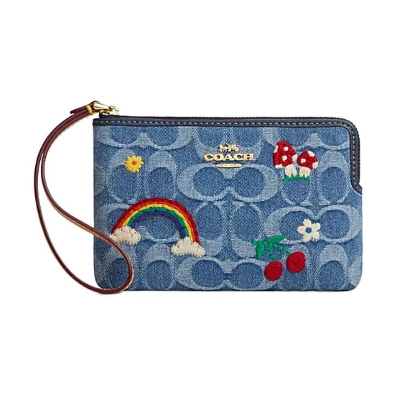 COACH 16 klasisks logotips, augšējais rāvējslēdzējs