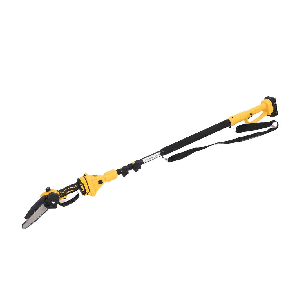 Cordless Pole Saw 2 In 1 Tree Trimming Power Electric Chainsaw with Extension Bar Branch Cutter Pruner with 2 X 2Ah