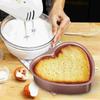 Herz Kuchen Form Geformt Pfannen Käsekuchen Zinn Für Schablonen Kuchen Antihaft Aluminium Legierung Backen