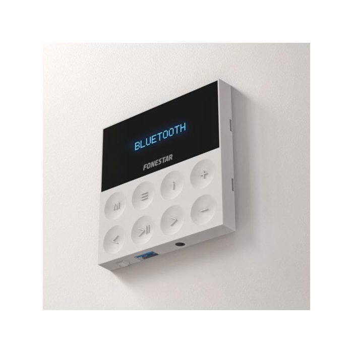 Fonstar KS-WALL Kit Wall Amplifier and 2 Ceiling Speakers Bluetooth/USB/FM/AUX