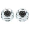 2Pcs Trailer Axle Bearing Dust Cap 2.72in OD Steel Alloy Galvanized Trailer Wheel Hub Bearing Grease Cover for 7000 To