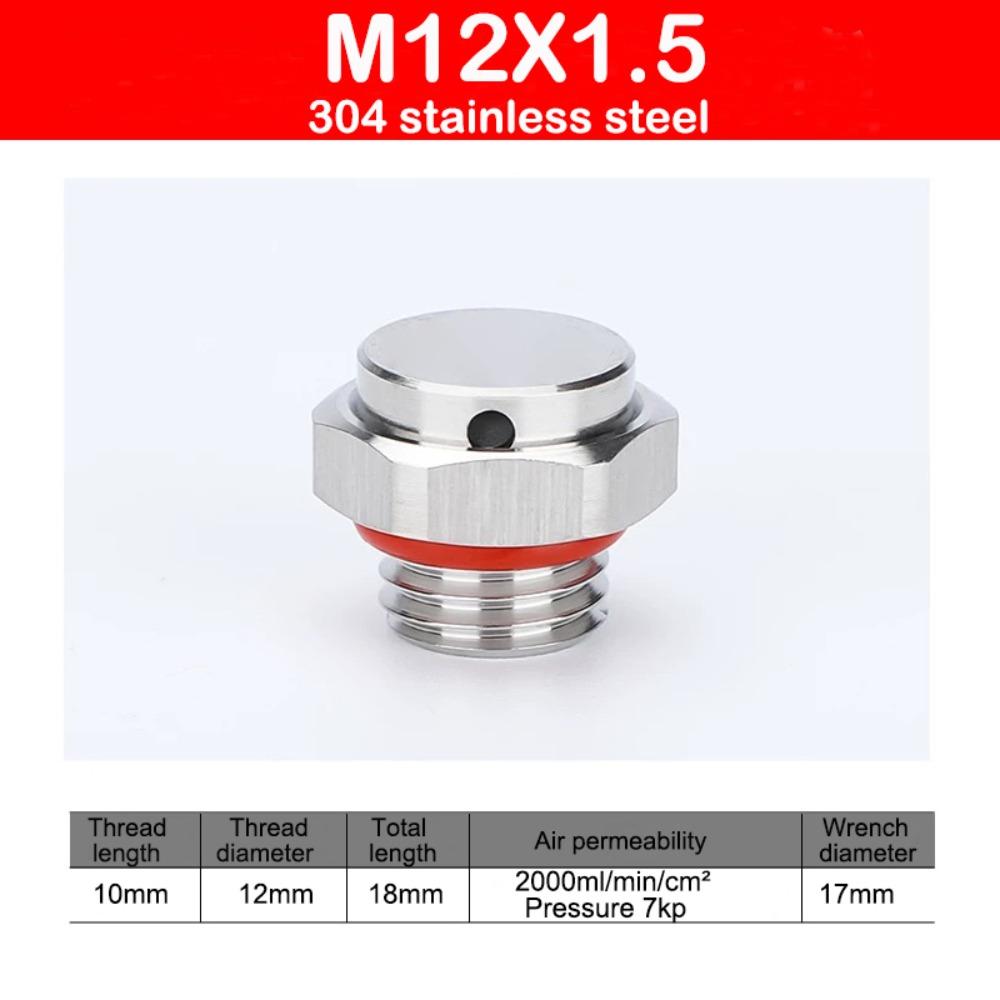 304 Stainless Steel Air Vent Valve Waterproof Breather Vent Valve New Pressure Relief Valve
