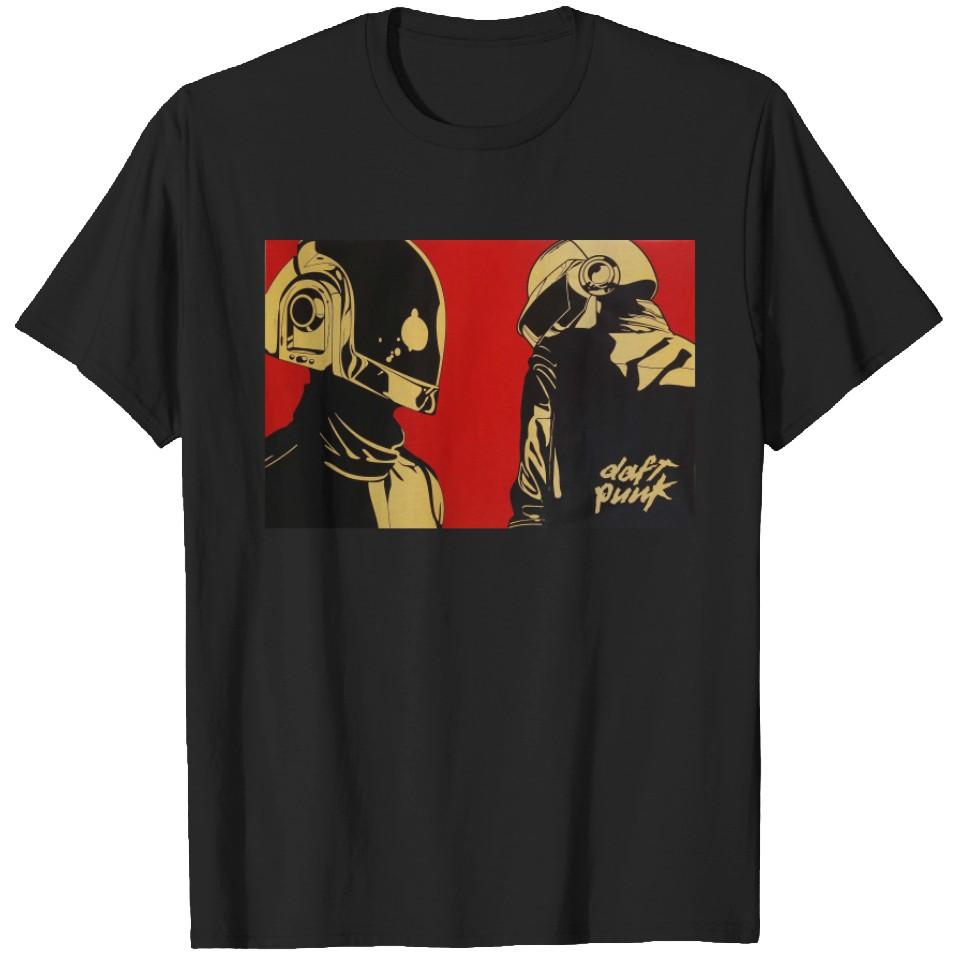 Футболки Daft Punk Тяжелая футболка Мужская унисекс женская M