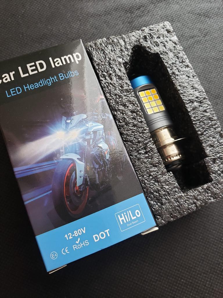 Super Bright PH7 LED Bulb, Headlight, DC, Limited, P15D, Hi/Lo 2 Colors, Switchable, Yellow,
