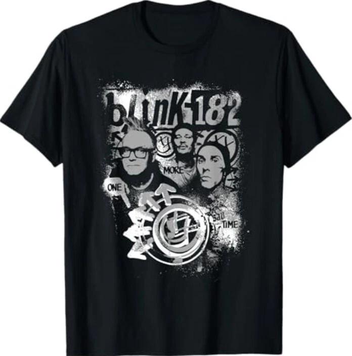 Официальная футболка Blink-182 с портретом  One More Time  S