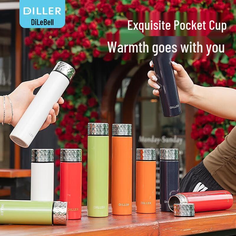 

Diller MLH9188 Mini Portable 316 Stainless Steel Thermos Cup