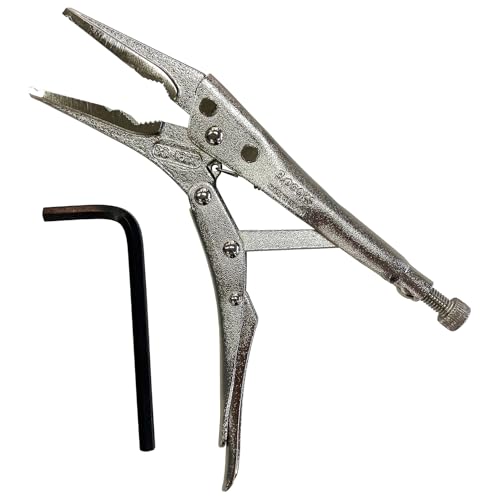 

Three Peaks Giken Tapered Truss Screw Vise, 165mm, with a uniquely designed vertical groove that locks and removes stripped screws, DS-165T