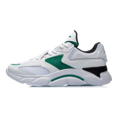 Li Ning Li Ning Collection Running Résistantes à l'abrasion Respirantes Basse top Chaussures de Running Homme Blanc ARHQ093-1