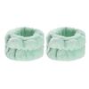 Plush Flannel Absorbent Wristbands & Splash-Proof Headband Set