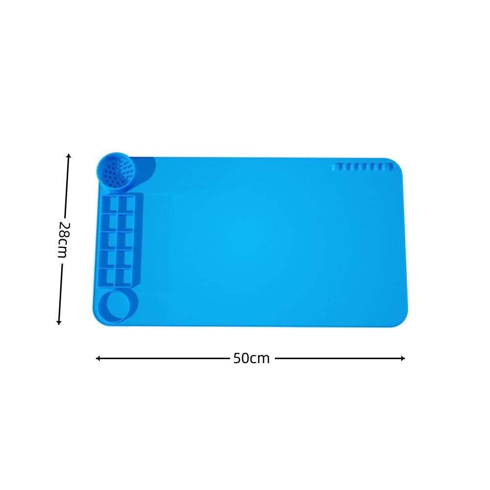 40x60cm Silicone Painting Mat For Kids Non-Stick Craft Mat Ink Blending Watercoloring Stamping Crafting Tool Water Media Mat