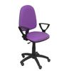 Modèle 04CPBALI82BGOLFRP Chaise De Bureau Ergonomique Avec Mécanisme De Contact Permanent, Réglable En Hauteur Et Roues De Parquet