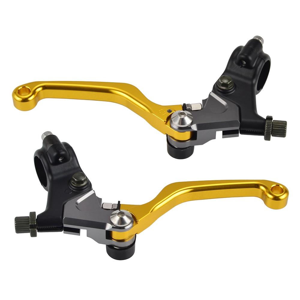 NICECNC 7/8" Shorty Brake Lever & Clutch Lever For Suzuki RM60 RM80 RM125 RM250 RM400 DR125 DR250 DR400 Honda Yamaha Kawasaki