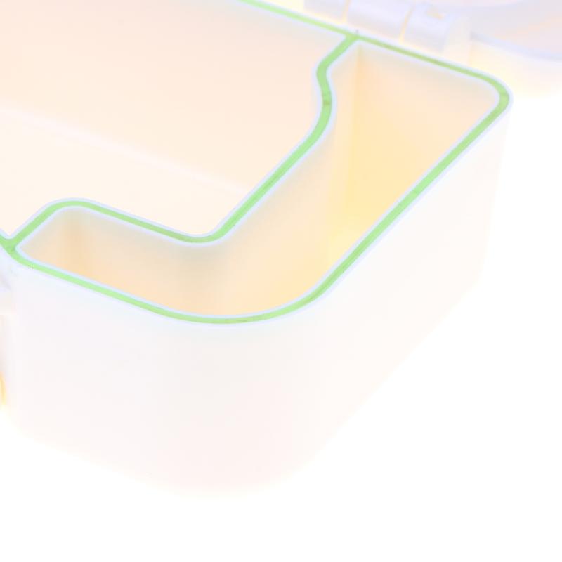 1 Set Denture And Popular Sturdy Box Kit High-Class Storage With Built In Mirror And Cleaning Brush For Daily Use