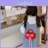 Girls Red Enchanting Shoulder Bag With Chic Bow And Tassel Accents Kids For
