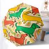 1pc Dogs Pattern Automatic Open/Close Umbrella with Folding Feature Compact Travel Umbrella, Lightweight Design, for Commuting010