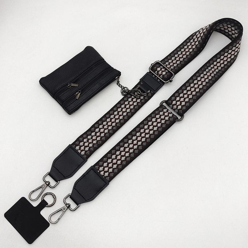 Fashion Polka Dot Mobile Phone Bag Strap Long Shoulder Strap Crossbody Adjustable Neck Bag Women's Bag Replacement Strap