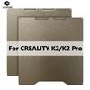 Für Creality K2 PEI-Druckbett K2 Pro Bauplatte beidseitig mattierte PEI-Pulverbeschichtung 3D-Drucker K2 Pro Zubehör