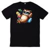 T-Shirt Niedliches Sommercocktail Und Tier