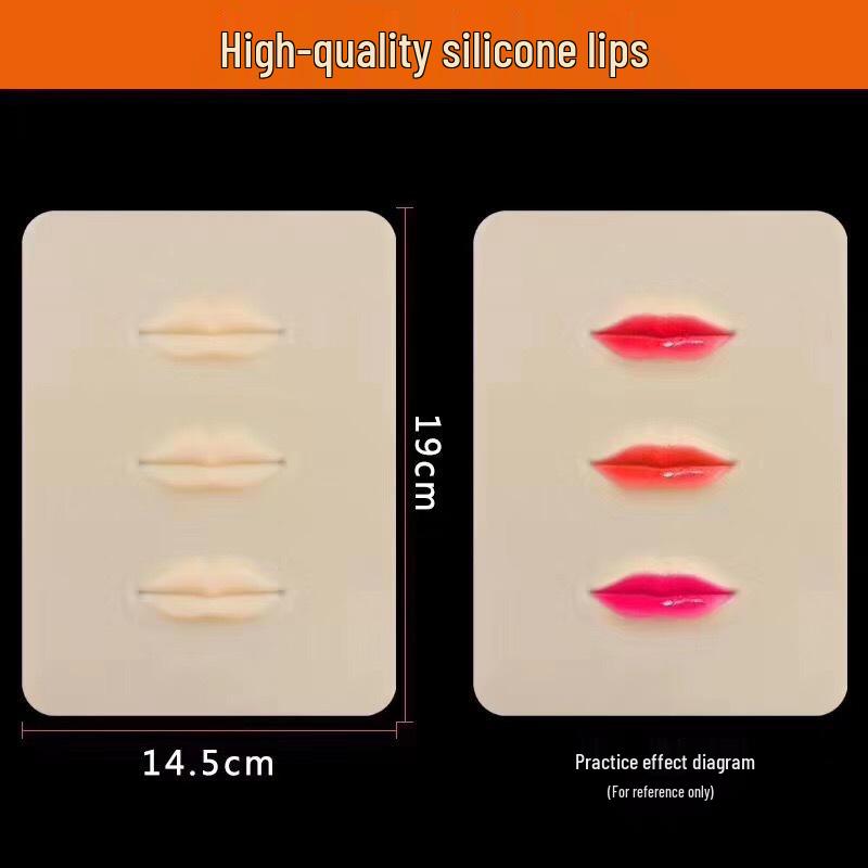 

Премиальная 3D силиконовая тренировочная кожа для микроблейдинга бровей, подводки глаз и губ - Утолщенное качество Artisan