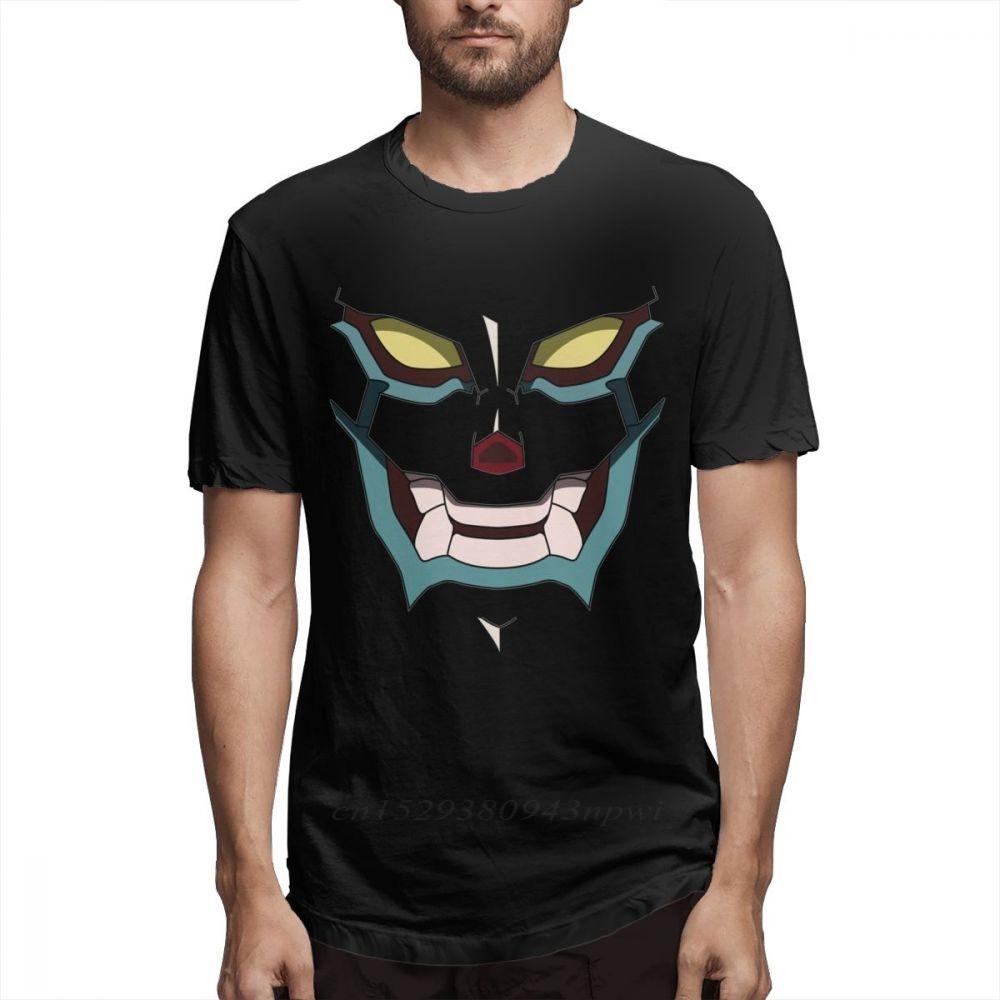 Novelty Tengen Toppa Gurren Lagann T Shirt Punk Rock Mens Tshirt Man Anime Cartoon 100 Cotton Plus Size TShirt