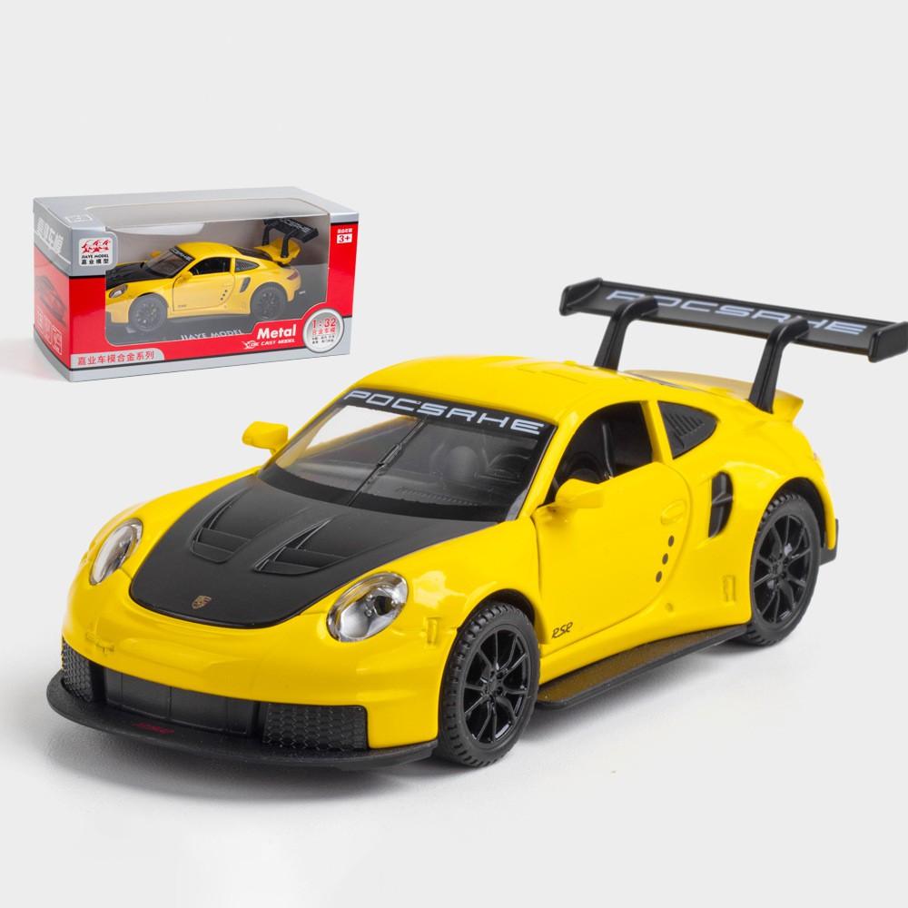 RUM1:32 Scale 911 RSR Alloy Car Model Light & Sound effect Die Cast Car Model Toys for Boys Toys for Kids Gift for Boys Car for Boys Collection Car