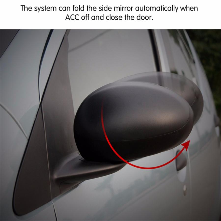 Car Intelligent Side Mirror Rear View Mirror Lock Folding Closer System Modules