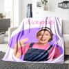 Customizable Ms Rachel4 Throw Blanket – Personalized Name, All-Season Cozy Snug Blanket, Machine Washable, Personalized Blanket
