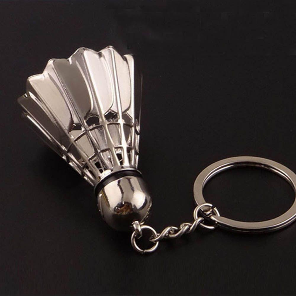 

Цепочка 3D кулон, индивидуальный коллекционный стиль, подарок, спортивный брелок для ключей для бадминтона, креативное моделирование