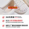 New Head Dissolving Shoes 2025 Spring Little White Shoes Women's Thick-soled Heightening Casual Shoes Flat-soled Women's Shoes