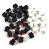 SPST Rocker Switch 15Pcs–250V 3A AC Mini Power Switch,10x15mm Snap Mount On Off Toggle for Electronic Devices,Equipment