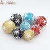 Snowflake Foam Christmas Balls: 6cm, 8cm, 10cm Ornaments for Tree Decorations, High-Grade Holiday Decor