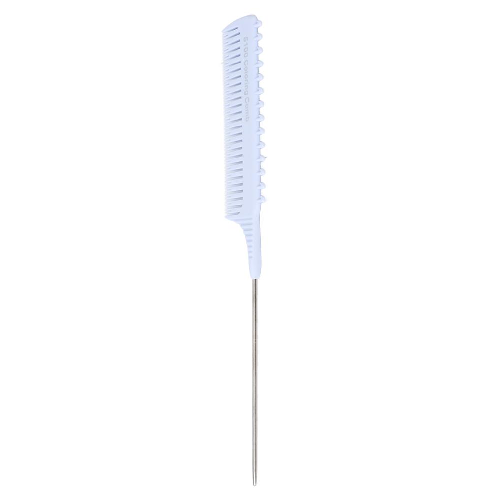 Highlighting Clip Comb Teasing Foiling Salon Straightening Hair Clip Styling Weaving Rat Tail Parting Combs for Unisex