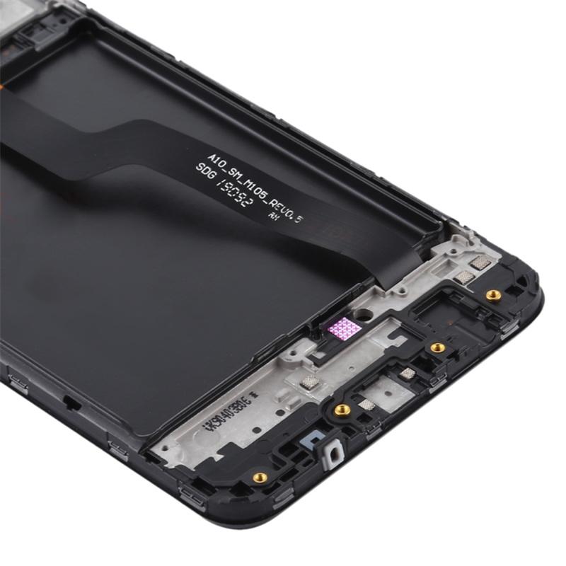 For Samsung Galaxy A10 A105 Grade C LCD Screen and Digitizer Assembly+Frame Replacement Part (without Logo)
