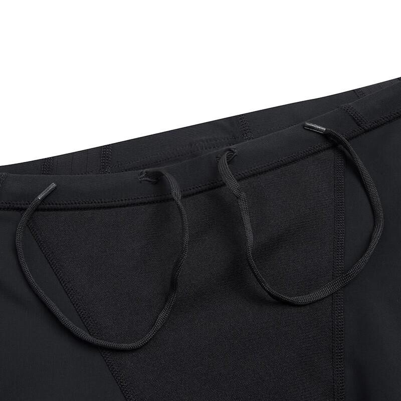 Anta Training Series Anti-Embarrassment Sports Quick-Dry Breathable Swim Shorts Men swimwear Black 992227882-111