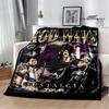 Rapper rod wave printed blanket Warm Flannel Blankets Soft and Comfortable blanket Home Travel Blanket bed linings Birthday Gift