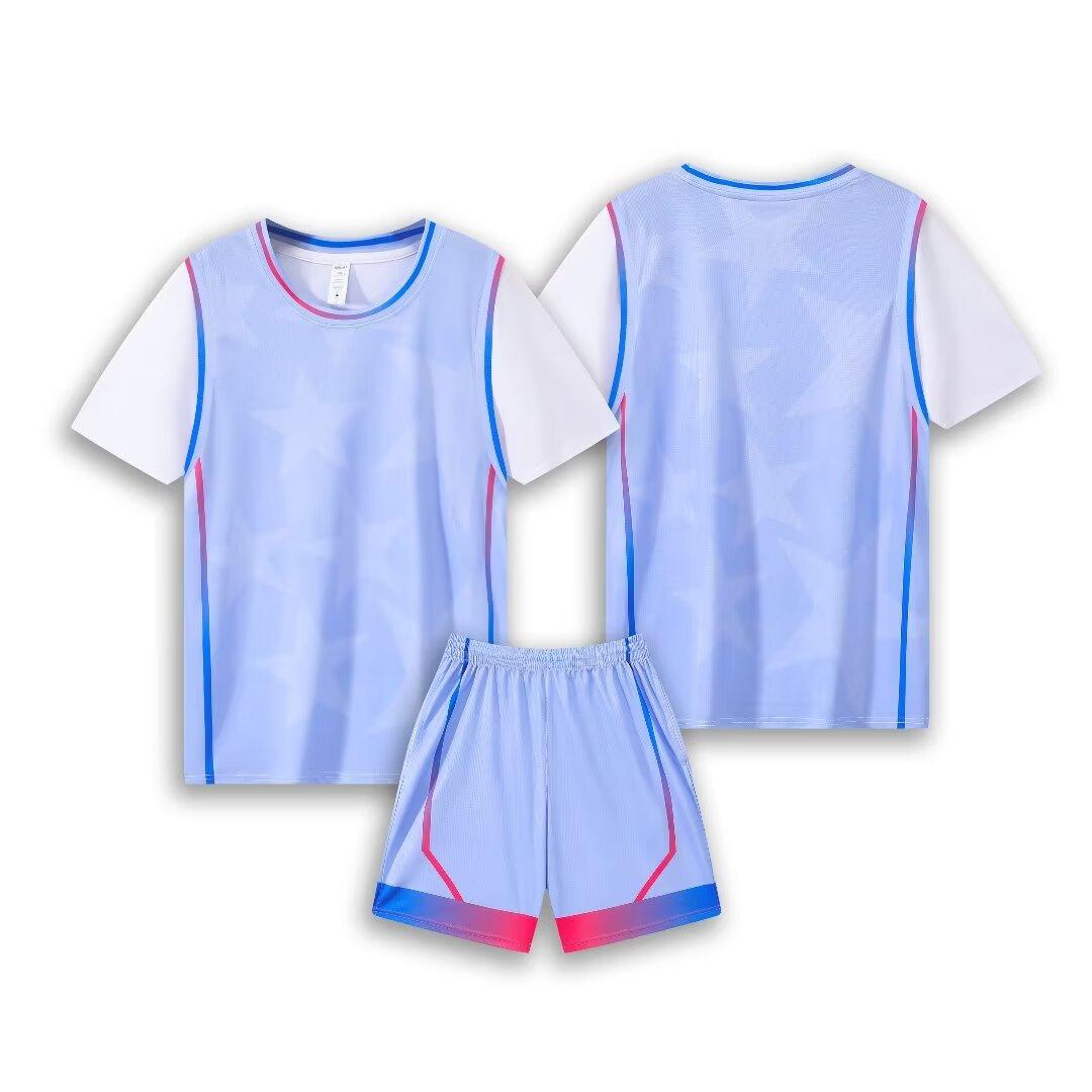 

239 Basketball Jersey Fake Two-Piece Set Adult Children S Clothing Men S Print Team Jersey 3Xs-5Xl 3XS/130