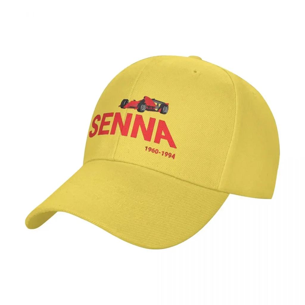 Unisex Ayrton Senna Car Hats Sport Baseball Cap Snapback Caps Hat Sun Hats Adjustable Trucker Cap Summer
