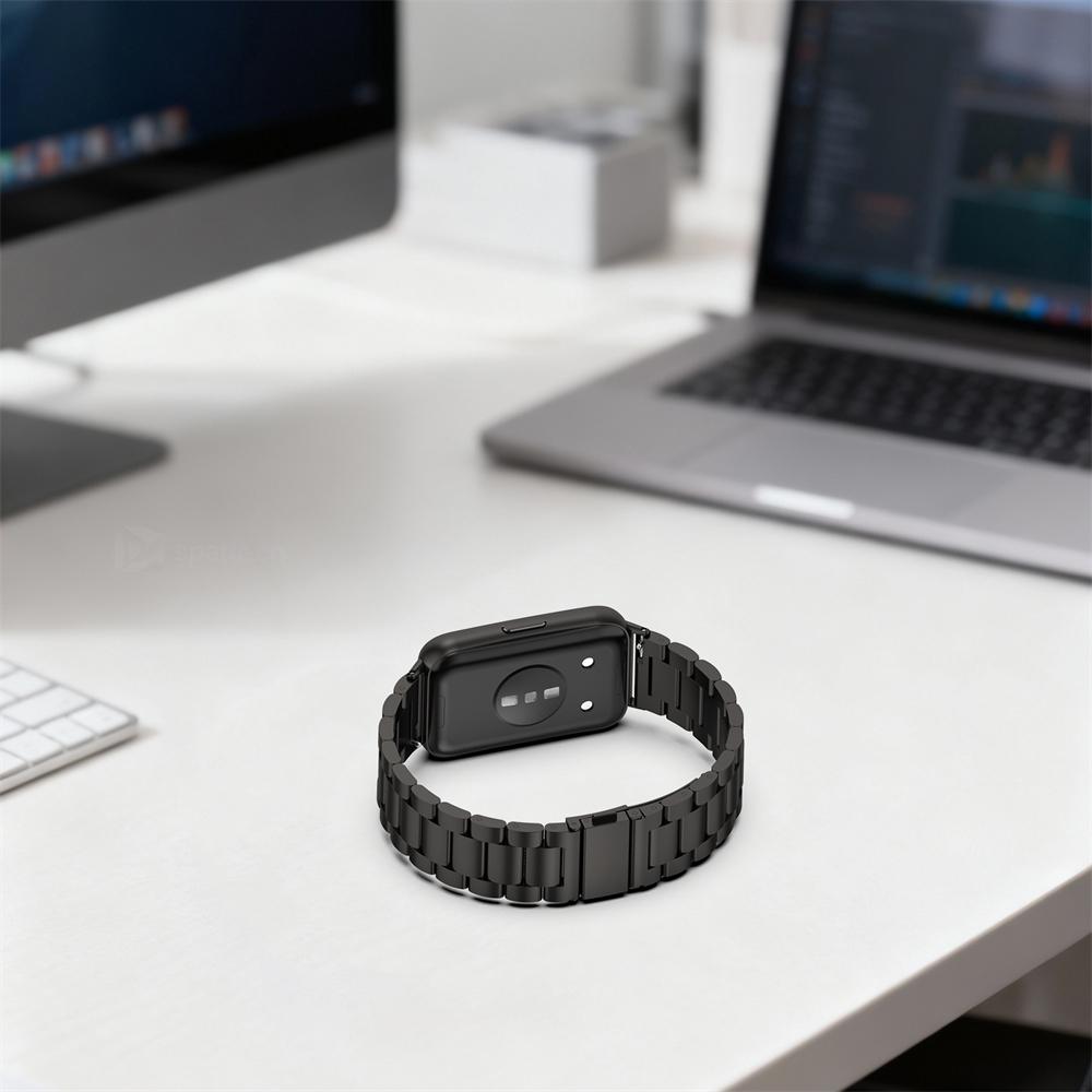 Stainless Steel Strap for Huawei 11/11Pro/11 NFC/11Pro NFC Stainless Steel Watch Strap Replacement Metal Replacement Strap Sports Band