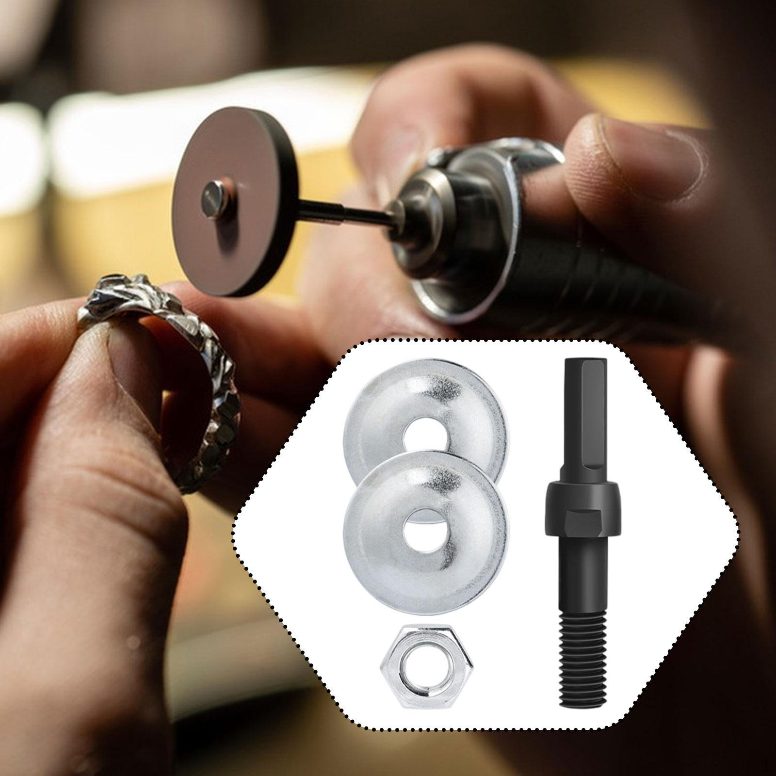 

1 Set Grinding Wheel Connector Shaft Adapter Accessories Steel Polishing